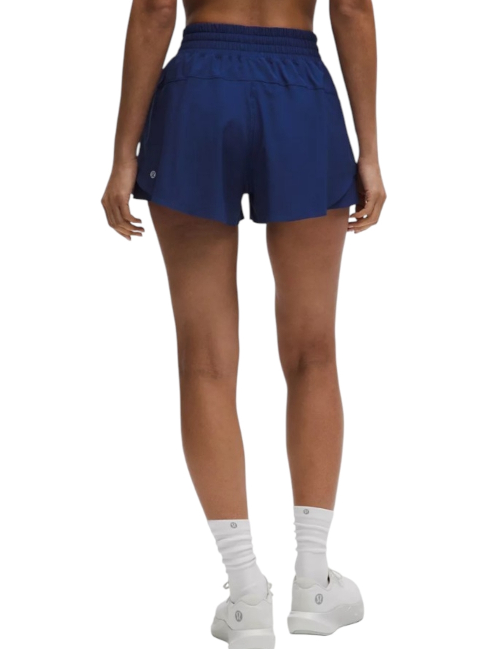 Lululemon Shake It Out High-Rise Run Short 2.5” Navy XL - Picture 2 of 14